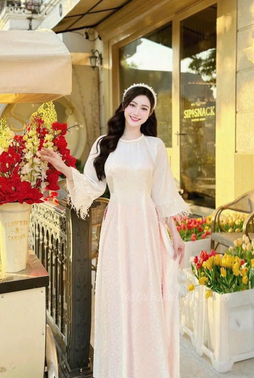 Bộ sưu tập áo dài cưới BTS07